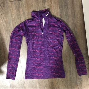 Nike Pro Combat Dri Fit Quarterzip ThermaFit